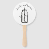 Éventail Leyden Jar coupable (Dos)