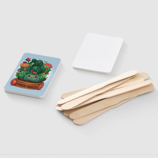 Éventail Libres Hugs Succulents (Non-assemblé)