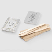 Éventail Lignes d'or (Non-assemblé)