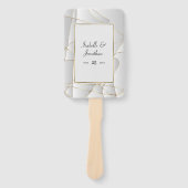 Éventail Lignes d'or (Devant)