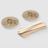 Éventail Lion marche (Non-assemblé)