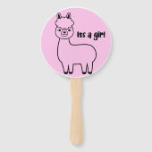 Éventail Llama Genre révéler (Dos)
