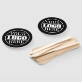 Éventail Logo de marque d'entreprise personnalisé (Non-assemblé)