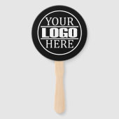 Éventail Logo de marque d'entreprise personnalisé (Devant)