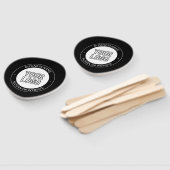 Éventail Logo d'entreprise ou Modèle de texte de conception (Non-assemblé)