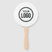 Éventail Logo d'entreprise personnalisé (Devant)