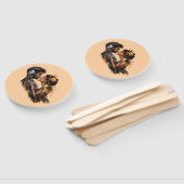 Éventail Lot d'éventails (Non-assemblé)