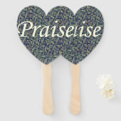 Éventail Louange Parmi Les Panes (Devant et derrière)