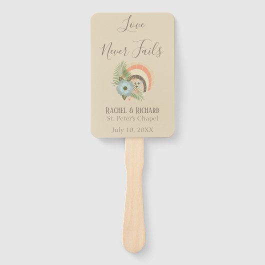 Éventail Lovely Seashell Beach Thème (Devant)