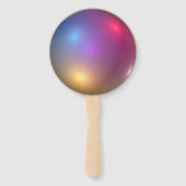 Éventail Lumière et ombre (Dos)