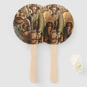 Éventail Lune faisant blanc éclair Whiskey Liqueur (Devant et derrière)