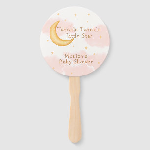 Éventail Lune Stars Twinkle Twinkle Girl Baby Douche