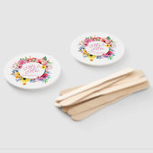 Éventail M. & Mme Elegant Floral Mariage | Ventilateur à ma (Non-assemblé)