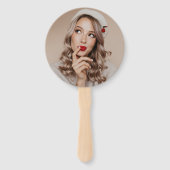 Éventail M. ou Mme | Lui ou elle | Jeu Mariage de la mariée (Devant)