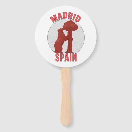 Éventail Madrid Espagne (Devant)