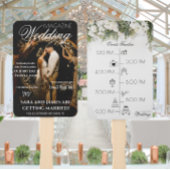 Éventail MAGAZINE unique Timeline Programmes de mariage Ven