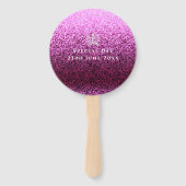 Éventail Magenta de la Couronne brillante (Dos)