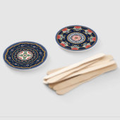 Éventail Mah Jongg Motifs (Non-assemblé)