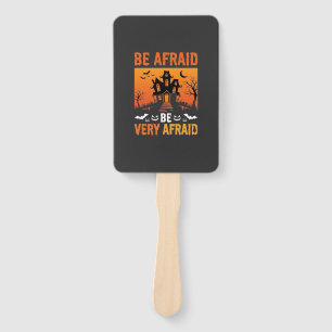 Éventail Maison Hantée Halloween Soyez Effrayés Design