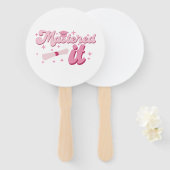 Éventail Maîtrise Il Maîtrise Diplômé MBA (Devant et derrière)