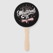 Éventail Maîtrise Il Maîtrise Diplômé MBA (Devant)