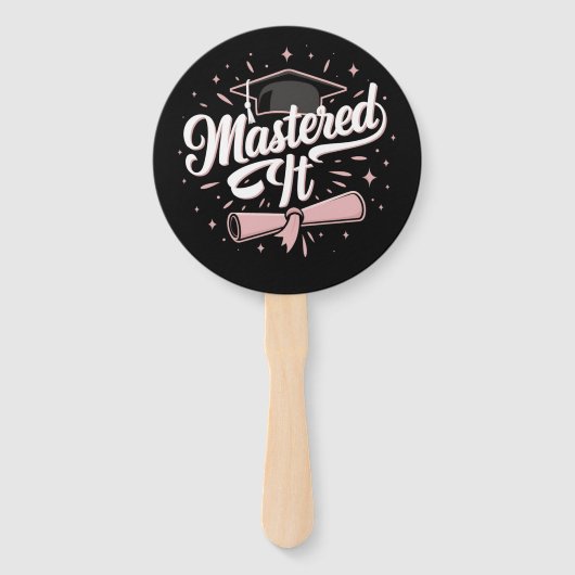 Éventail Maîtrise Il Maîtrise Diplômé MBA (Devant)