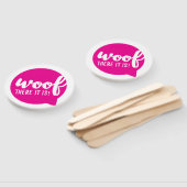 Éventail Malheur à vous - Citations K9 Citations de Chien C (Non-assemblé)