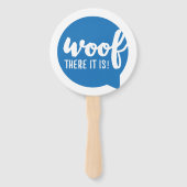 Éventail Malheur à vous - Citations K9 Citations de Chien C (Dos)