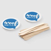 Éventail Malheur à vous - Citations K9 Citations de Chien C (Non-assemblé)