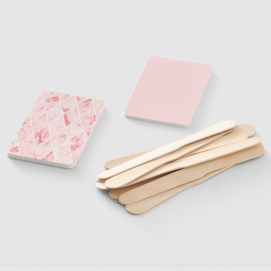 Éventail marbre (Non-assemblé)