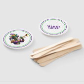 Éventail Mardi Gras (Non-assemblé)