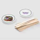 Éventail Mardi Gras (Non-assemblé)