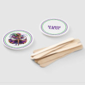 Éventail Mardi Gras (Non-assemblé)