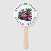 Éventail Mardi Gras (Devant)