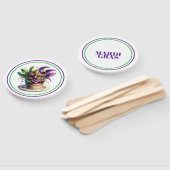 Éventail Mardi Gras (Non-assemblé)