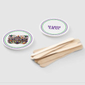 Éventail Mardi Gras (Non-assemblé)