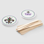 Éventail Mardi Gras (Non-assemblé)