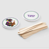 Éventail Mardi Gras (Non-assemblé)