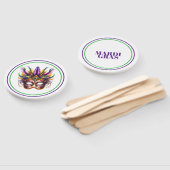 Éventail Mardi Gras (Non-assemblé)