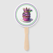 Éventail Mardi Gras (Devant)