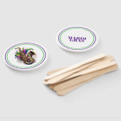 Éventail Mardi Gras (Non-assemblé)