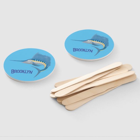 Éventail Marée de plaisance de l'espadon (Non-assemblé)