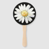 Éventail Marguerites à points jaunes (Devant)