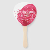 Éventail Mariage à Las Vegas Set de fans (Devant)