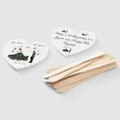 Éventail Mariage de chambre de mariée moderne et élégant (Non-assemblé)