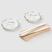 Éventail Mariage de couronne Feuille de verdure Bienvenue (Non-assemblé)