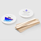 Éventail Mariage de croisière de destination (Non-assemblé)