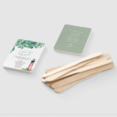 Éventail Mariage de phare de l'ordre de service (Non-assemblé)