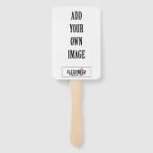 Éventail Mariage, diplôme, funérailles ou promotion personn (Dos)