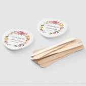 Éventail Mariage floral (Non-assemblé)